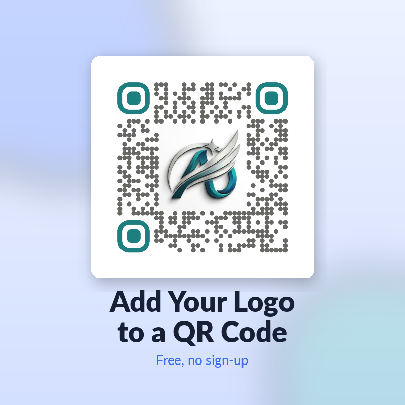 How to add a logo to a QR code thumbnail with branded QR example